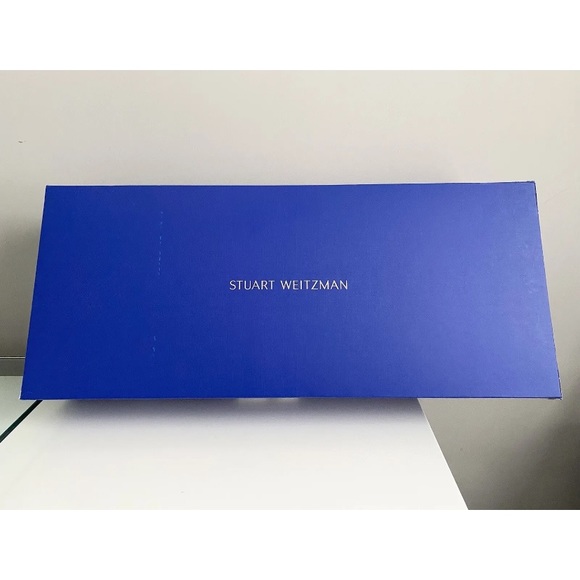 $895 Stuart Weitzman Genna 25 City Black Napa Leather Over The Knee Flat Boots 6 - Picture 11 of 16